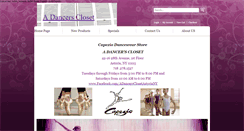 Desktop Screenshot of dancewearsale.com
